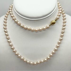Marvella 30” Pearl Strand Necklace